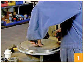 Step 1: Install the quad rings.