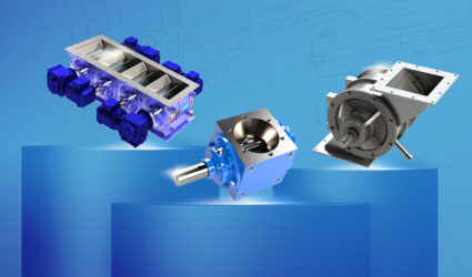 Rotary Airlock Valves on Platforms ACS Valves