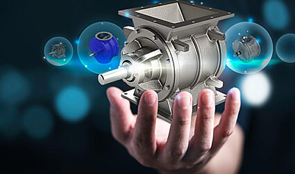 Rotary Valve in Hand