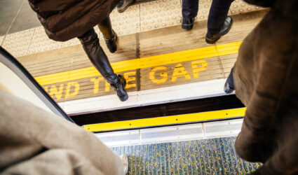 Mind the Gap - Exiting Train