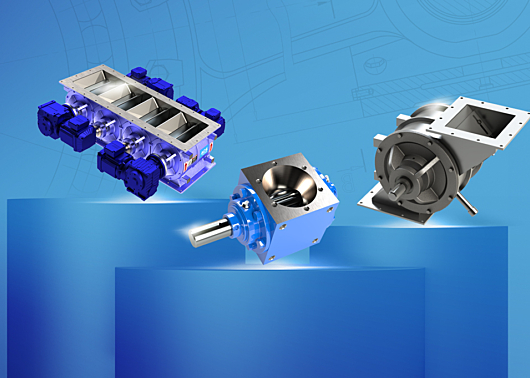 Rotary Airlock Valves on Platforms ACS Valves