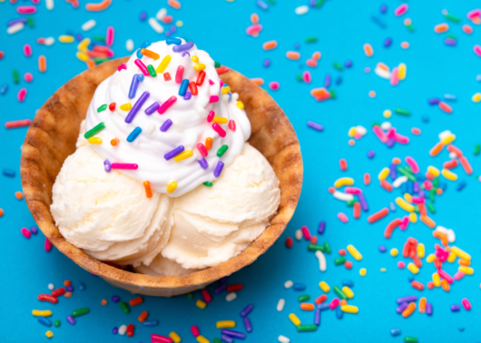 Ice Cream with Sprinkles