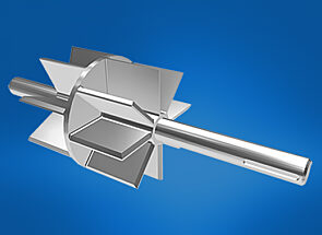 Rotary airlock valve rotor by ACS Valves