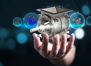 Rotary Valve in Hand