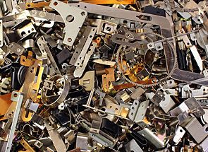 An assortment of spare parts