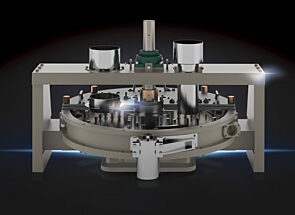 Gypsum pin mixer on a dark background ACS Mixers