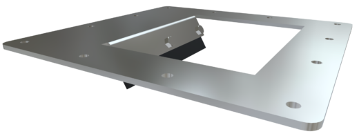 Inlet Shunt with Tip Cleaner for Square Valves