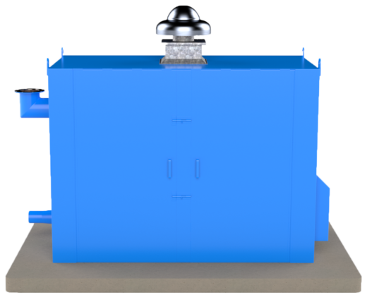 Vacuum/Pressure Blower Sound Enclosure