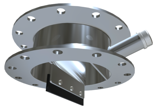 Inlet Shear Protector: Spool Style for Round Valves, Vented