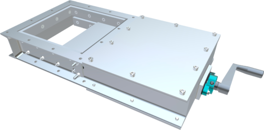 Maintenance Slide Gate for Square Valves (Manually Operated)